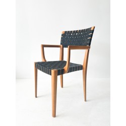 Beech / Oak Occasional Chair.