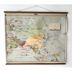 Vintage Map of Asia