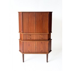 Vintage Danish Teak Corner Drinks Cabinet, 1960 id 19