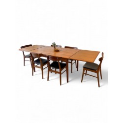 Danish Teak Extension Table id 78