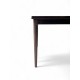 Danish Extension table with 2 leaves in dark timber id 79