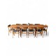 Johannes Andersen Teak Dining Table id 44