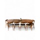 Extra Large Round Danish Extension table id 69