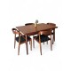 Danish Teak Dining Table id 77