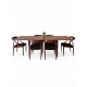 Danish Teak Dining Table id 77