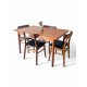 Danish Teak 1960' s  extension  table id 74
