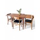Small Danish Teak Extension Table id 76