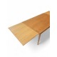 Danish Oak Extension Table - seats 10 when extended