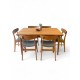 Danish Oak Extension Table - seats 10 when extended