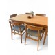 Danish Oak Extension Table - seats 10 when extended