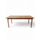 Rare Solid Oak Dining Table by Kurt Ostervig id 67