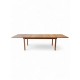 Rare Solid Oak Dining Table by Kurt Ostervig id 67
