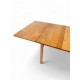 Rare Solid Oak Dining Table by Kurt Ostervig id 67