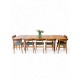 Rare Solid Oak Dining Table by Kurt Ostervig id 67