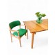 Rare Solid Oak Dining Table by Kurt Ostervig id 67