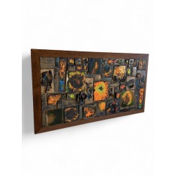 Vintage 1970's Tile Artwork.