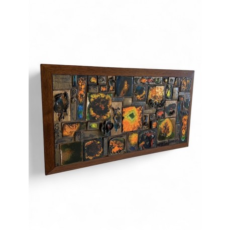 Vintage 1970's Tile Artwork.