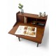 Danish Writing Bureau with pull out desk, 3 drawers and bookcase.