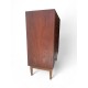 Danish Teak Tall boy - 6 Drawers with curved handle pulls id.58