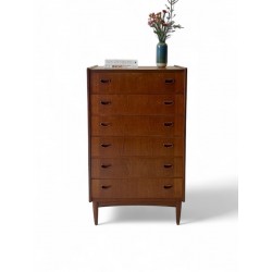 Danish Tall Boy with heart shaped hand pulls id 25