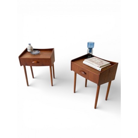 Danish Bedsides - Teak id 31