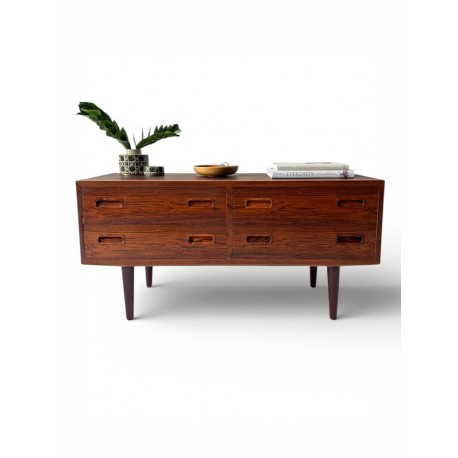 Poul Hundevad Chest of Rosewood Drawers - Low boy id 63