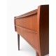 Danish Teak Low boy with 2 drawers and curved handle pull - id 68