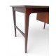 Danish Teak Desk with 3 drawers and dressed from the back id 72