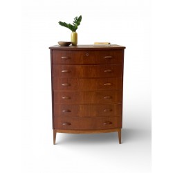 Danish Tall Boy with Moon Crescent hand pulls id 71