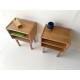 Founds custom made Bedsides availble in Oak and Teak.