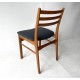 Poul Volther set of 6 Dining Chairs in Oak.