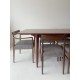 founds custom made table in the style of the Oman Jun model 50 dining table.