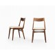 Set of 6 Set of six dining chairs model boomerang designed by Alfred Christensen.  id 58