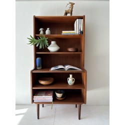 Open Shelf Bookcase - Danish Teak id 40